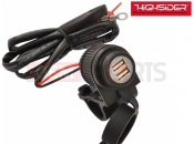Kymco 125ccm -től BET&WIN 125 SH25CB Töltő - USB töltő aljzat motor - robogo kormányra 2X